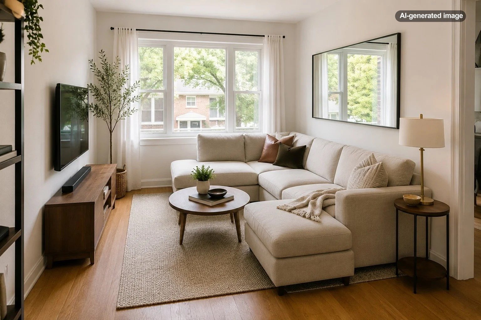 Can a Sectional Sofa Make a Small Room Look Bigger?