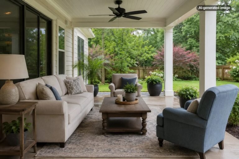 Can You Use Indoor Furniture on a Covered Patio?
