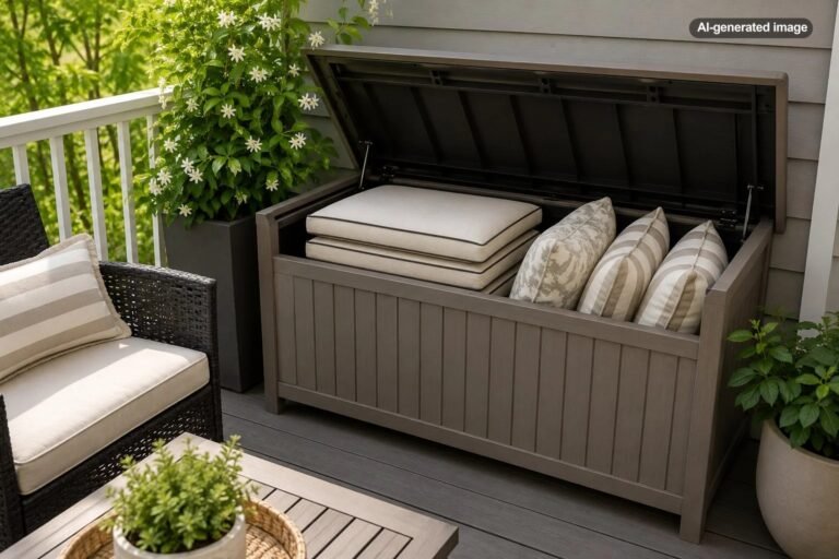 How Do You Store Patio Cushions in a Small Space?