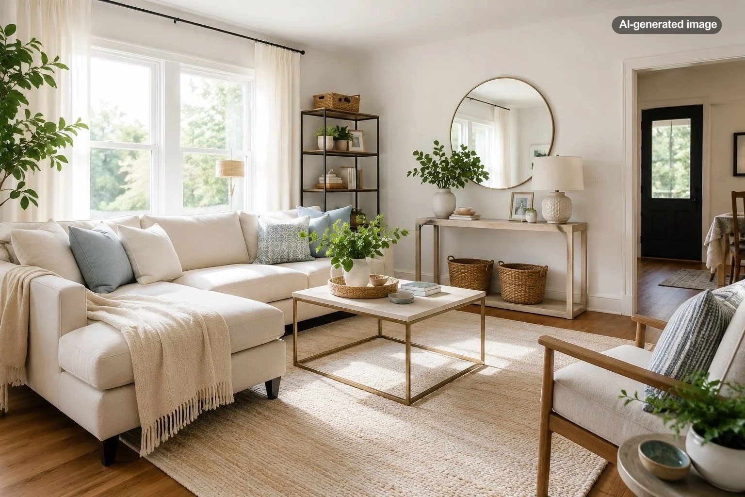 How to Make a Living Room Feel Brighter Without Installing New Fixtures