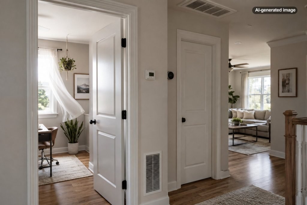 Should You Leave Interior Doors Open or Closed for Better Airflow?