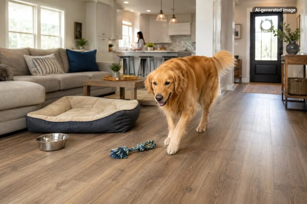 What Is the Best Flooring for Homes With Large Dogs?