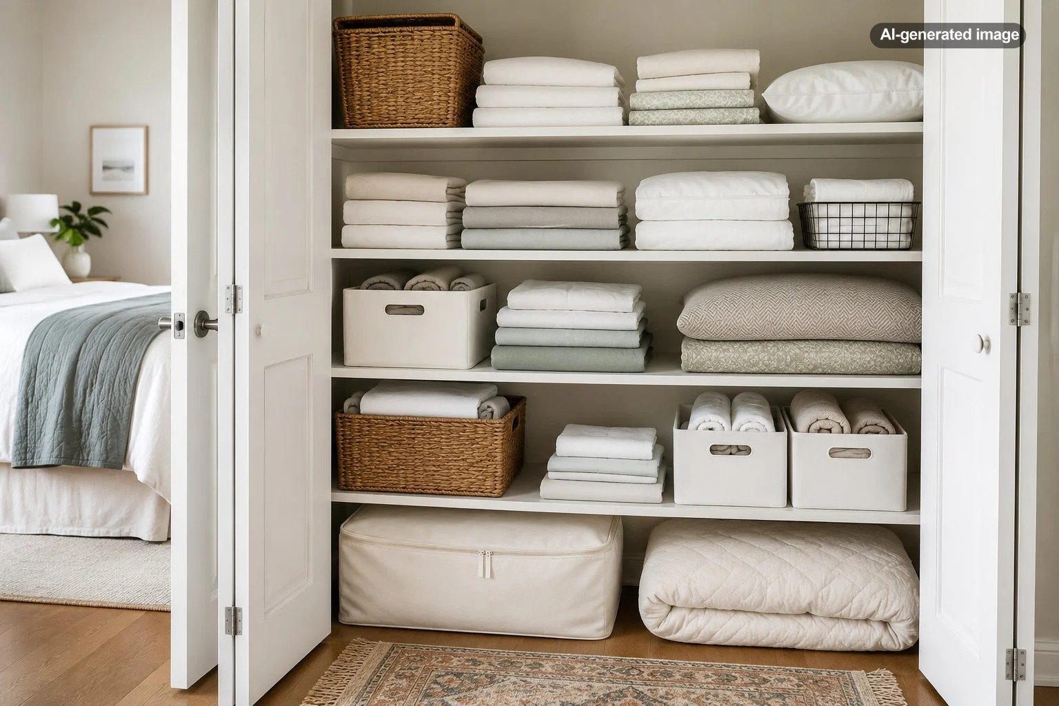 What Is the Best Way to Store Extra Bed Linens?