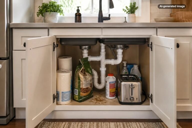 What Should Never Be Stored Under the Kitchen Sink?