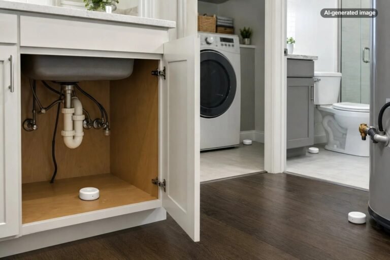 Where Should You Place Water Leak Detectors in Your Home?