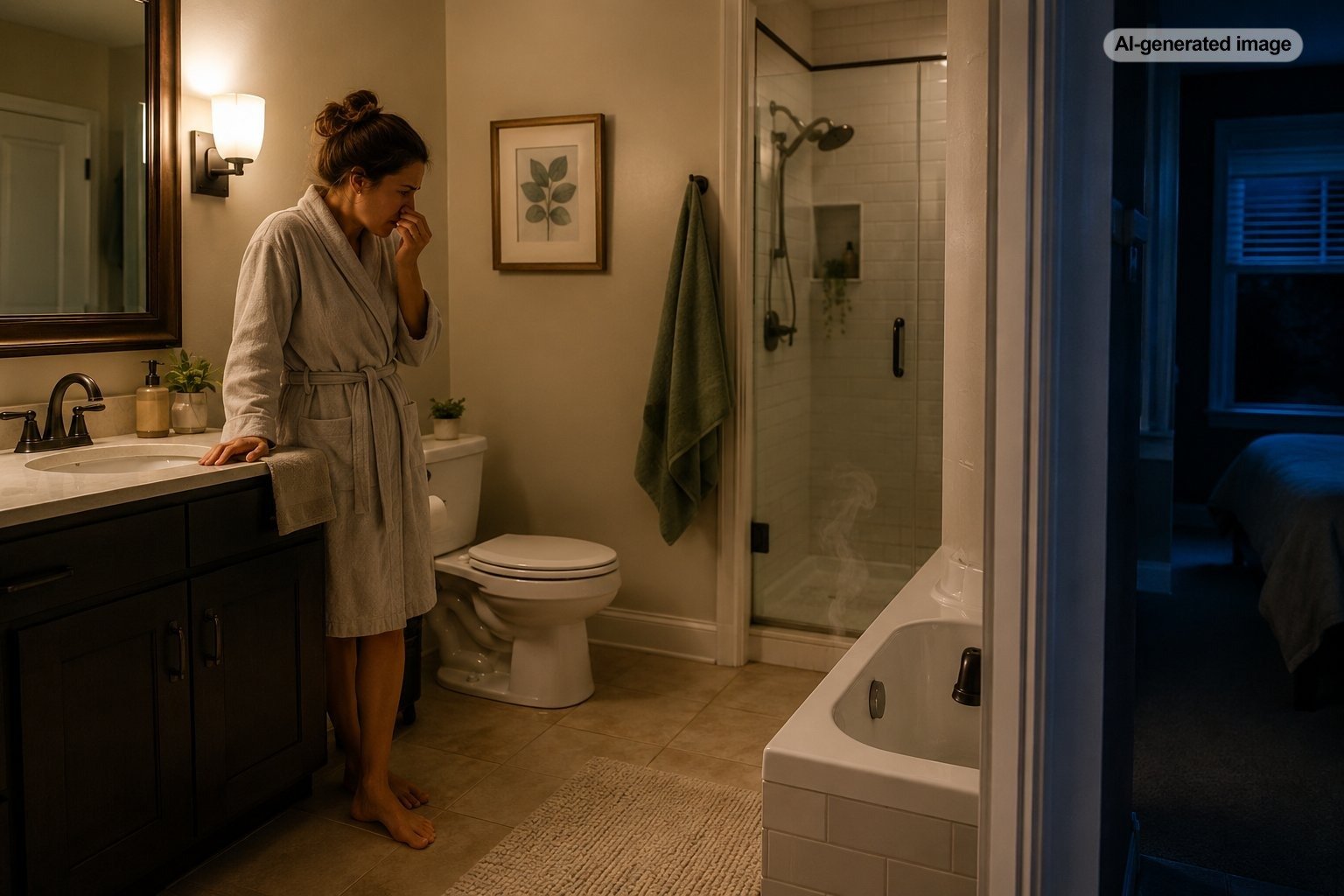 Why Does My Bathroom Smell Like Sewer Gas Only at Night?