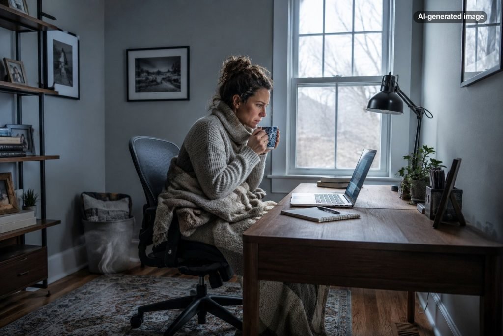 Why Does My Home Office Feel Colder Than the Rest of the House?