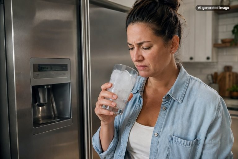 Why Does My Ice Taste Like Plastic?