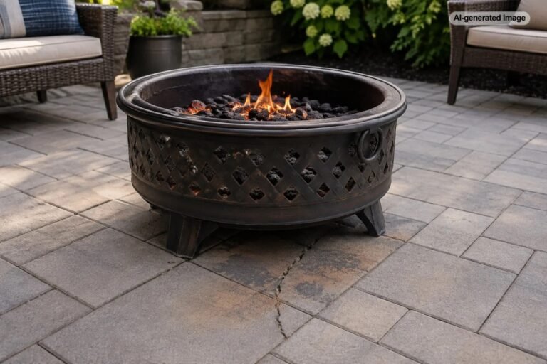 Can a Fire Pit Cause Pavers to Crack?