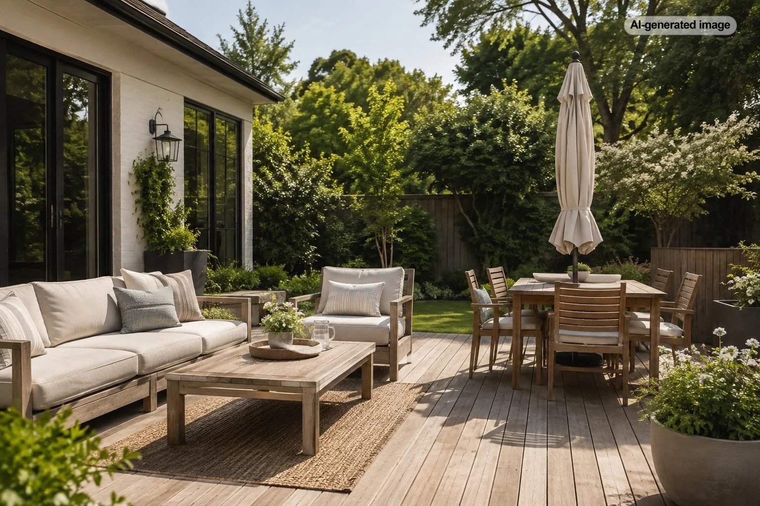 Can Outdoor Furniture Be Left Uncovered During Summer?