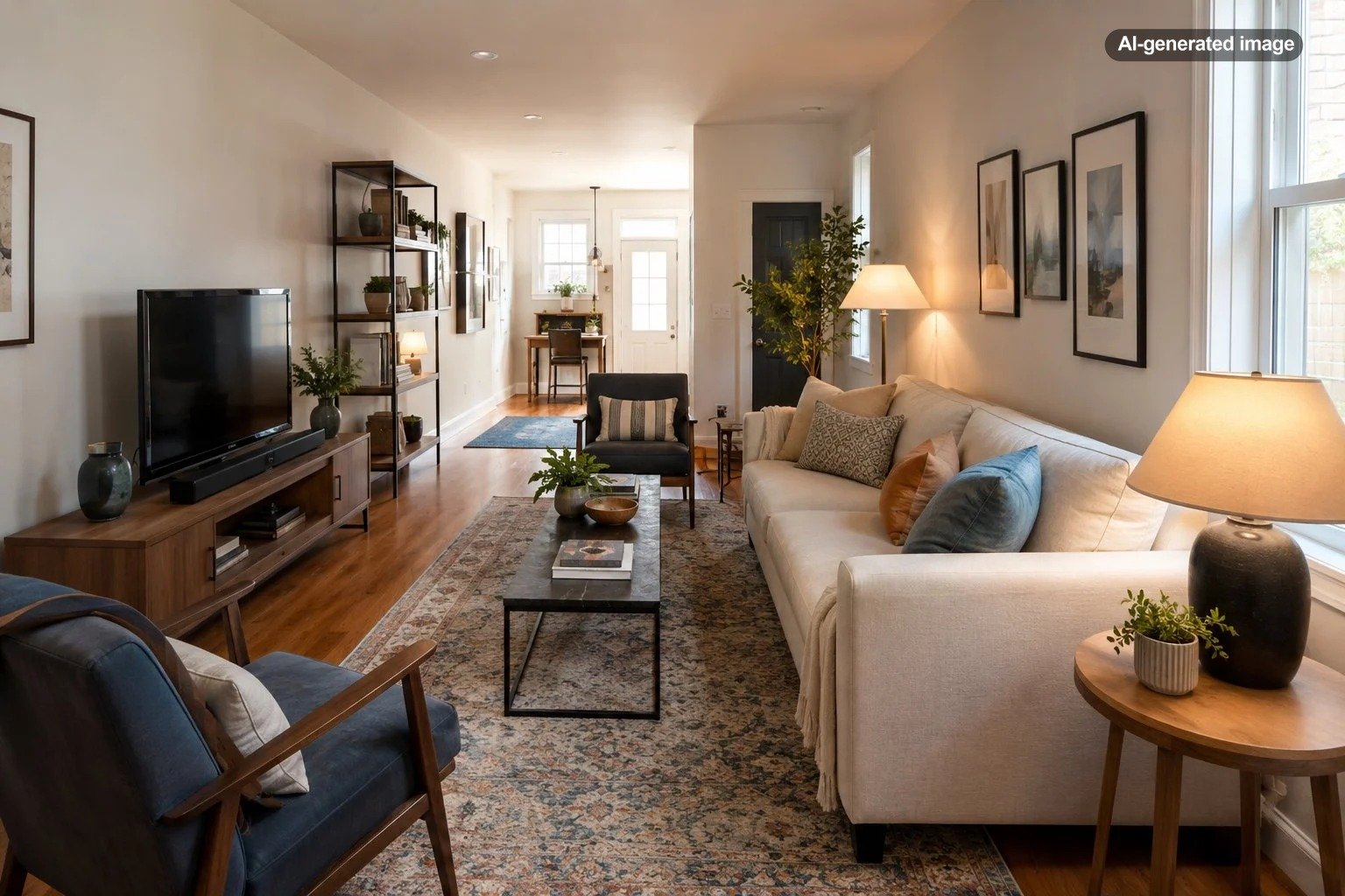 How Do You Arrange Furniture in a Long, Narrow Living Room?