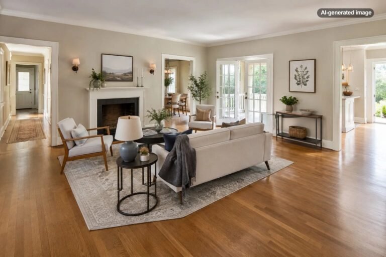 How Do You Arrange Furniture in a Room With Too Many Doorways?