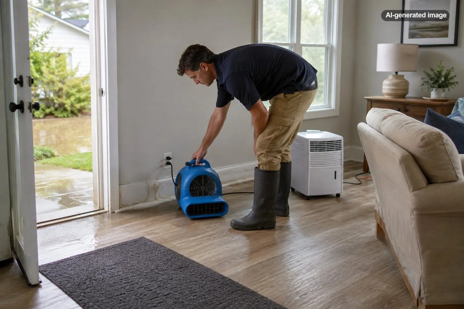 How Do You Dry Out a House Safely After Storm Water Enters?