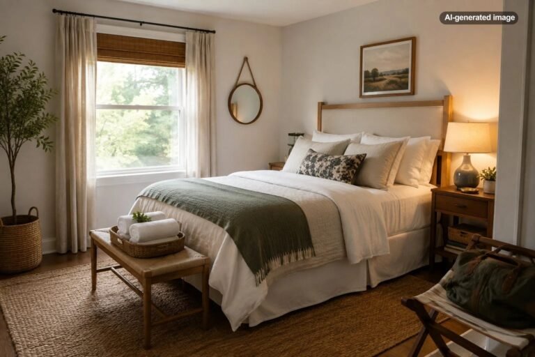 How Do You Make a Guest Room Feel Finished on a Budget?