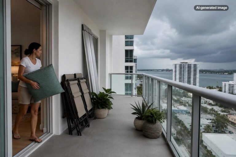 How Do You Prepare a Condo Balcony for a Hurricane?