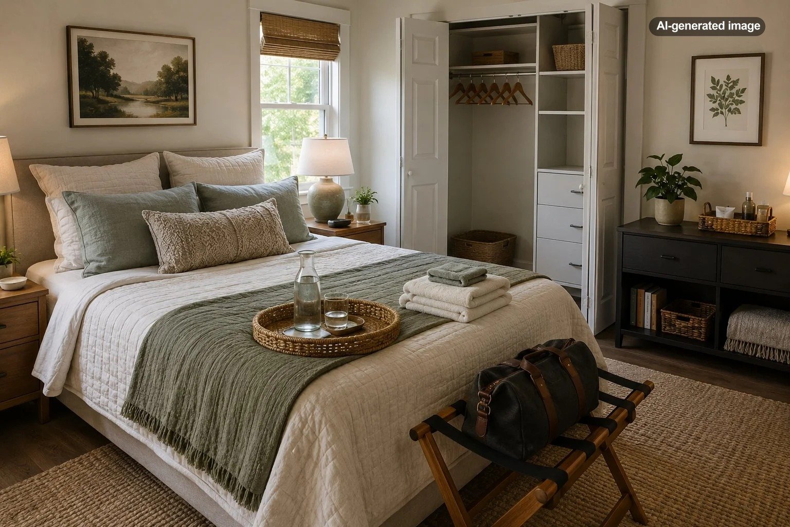 How Do You Prepare a Guest Room for a Long-Term Visitor?
