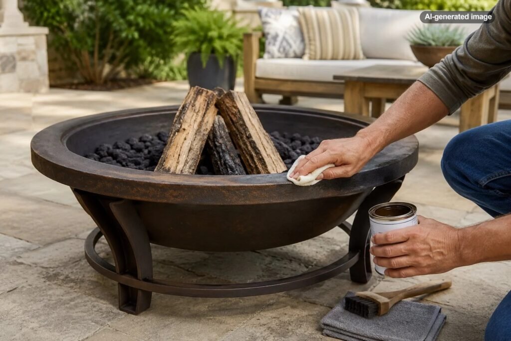 How Do You Protect a Fire Pit From Rust?