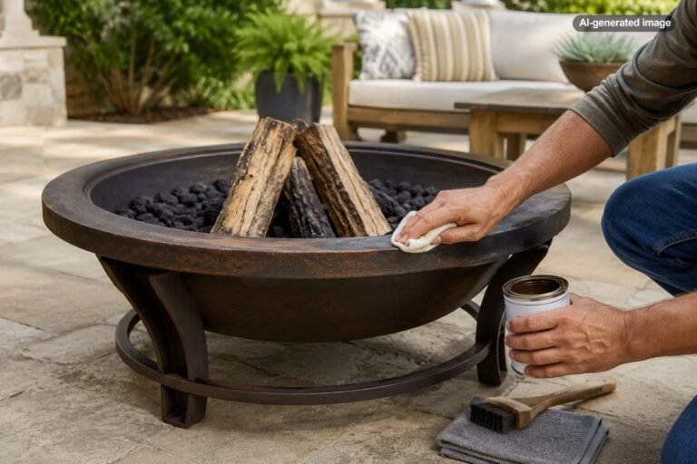 How Do You Protect a Fire Pit From Rust?