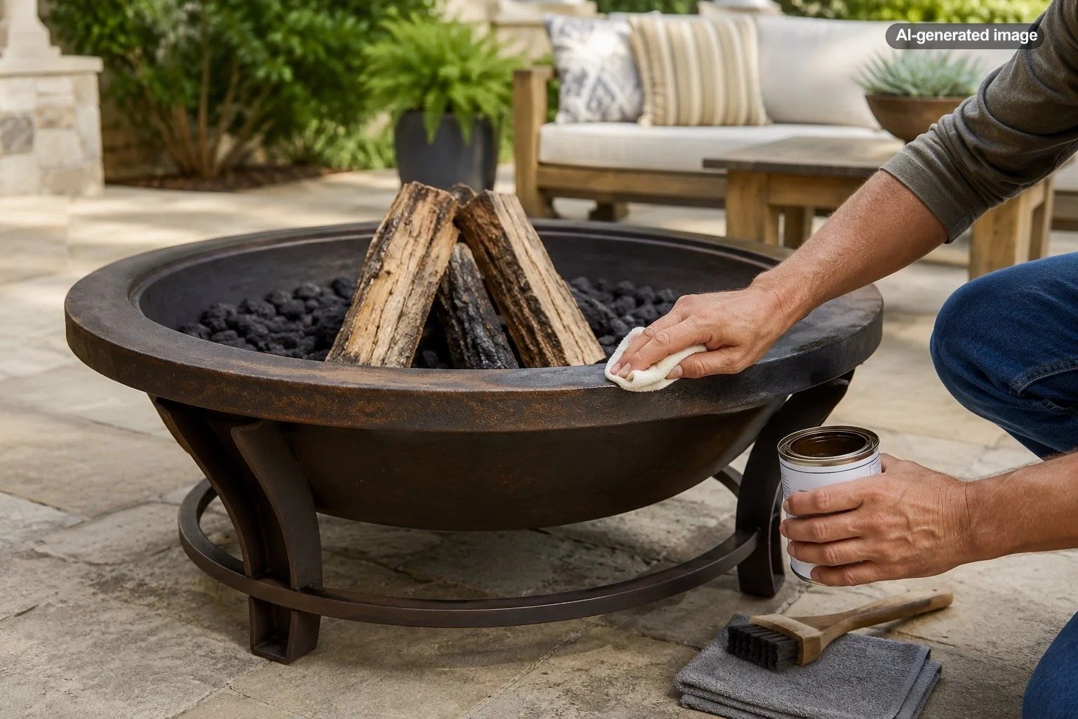How Do You Protect a Fire Pit From Rust?