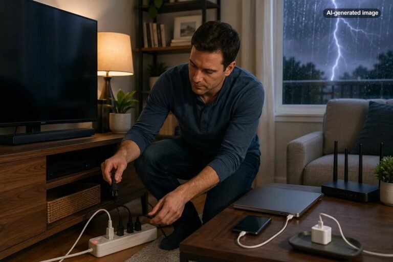 How Do You Protect Electronics From Power Surges During a Storm?