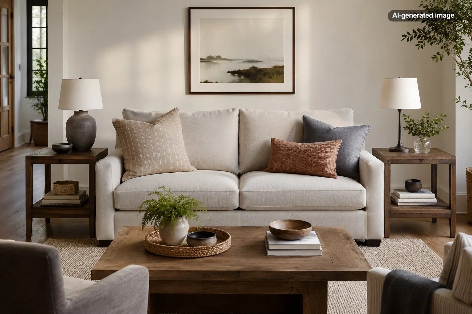 How Far Should Side Tables Be From a Sofa?