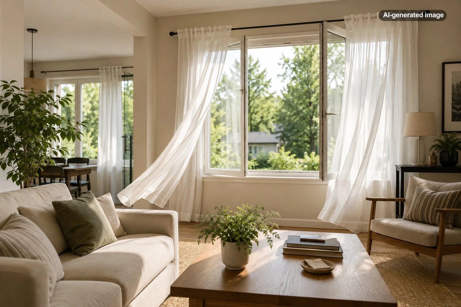 How Long Should You Open Windows to Air Out a House?