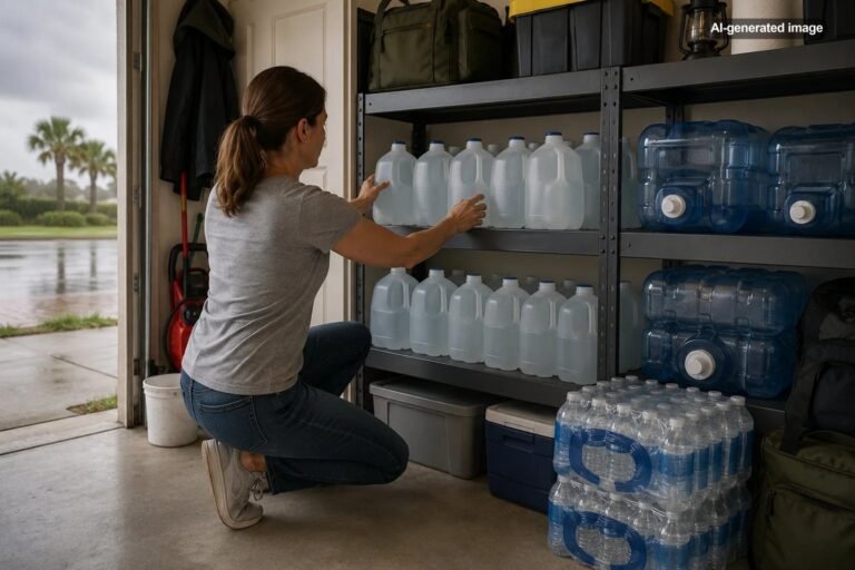 How Much Drinking Water Should a Household Store for a Hurricane?
