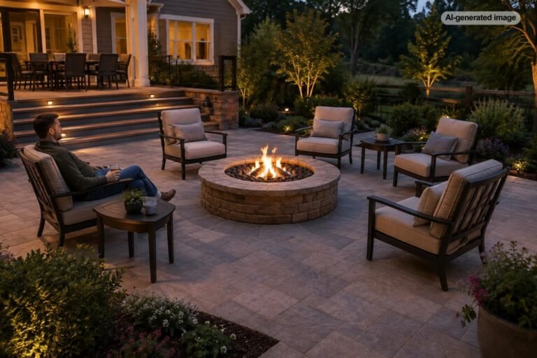 How Much Seating Space Do You Need Around a Fire Pit?