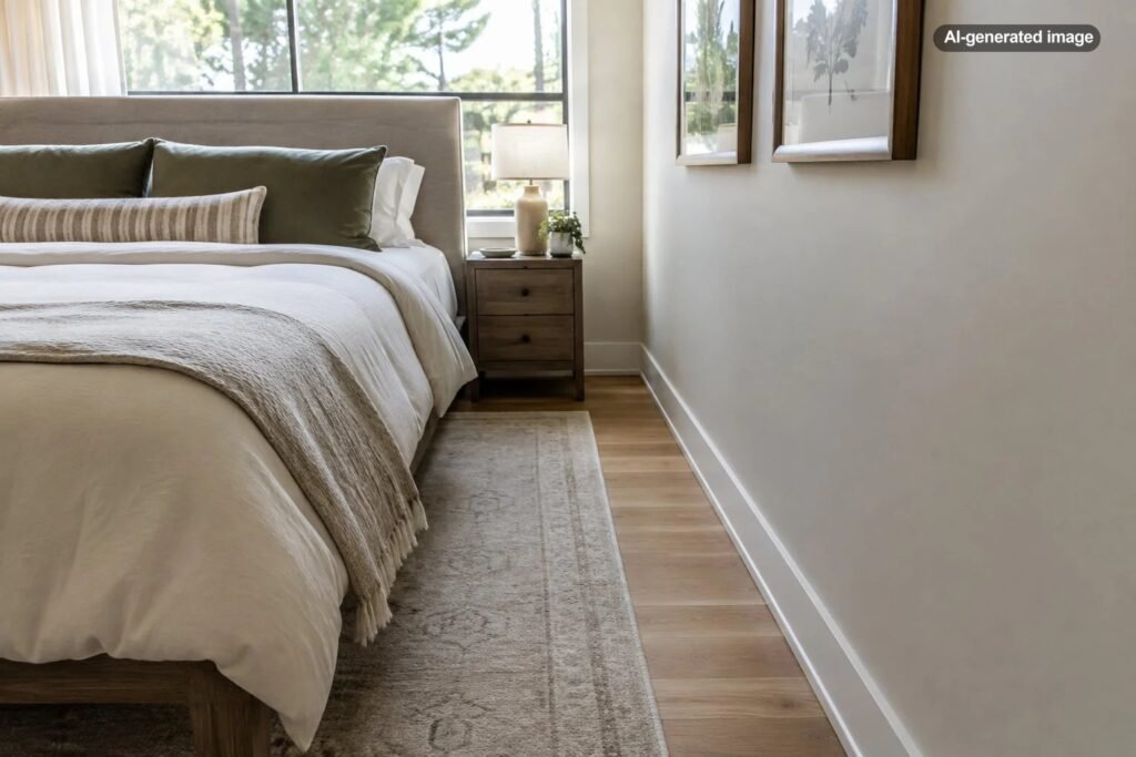 How Much Space Should Be Between a Bed and the Wall?