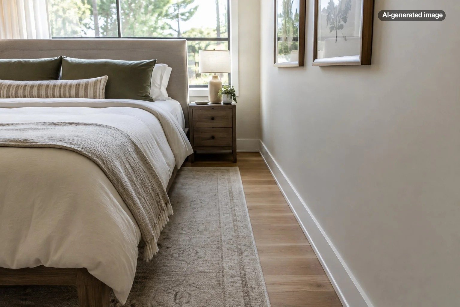 How Much Space Should Be Between a Bed and the Wall?