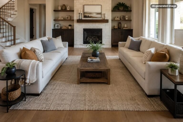 How Much Space Should Be Between Two Sofas?