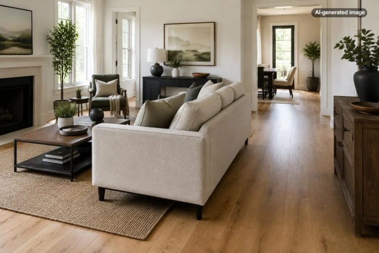 How Much Walking Space Should Be Around a Sofa?