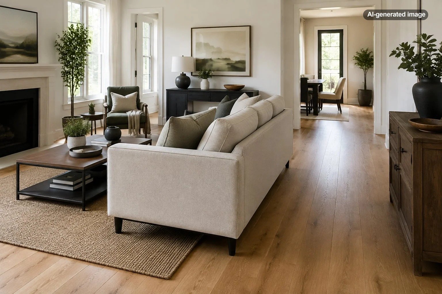 How Much Walking Space Should Be Around a Sofa?