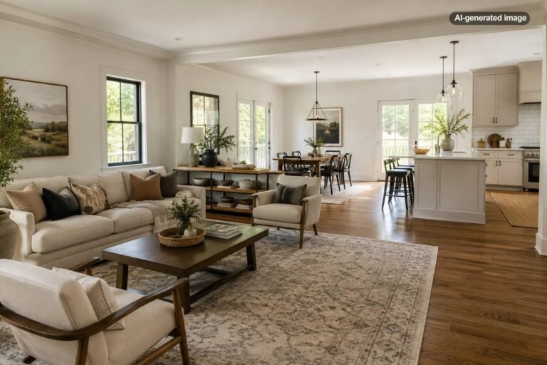 How to Make an Open Floor Plan Feel More Defined