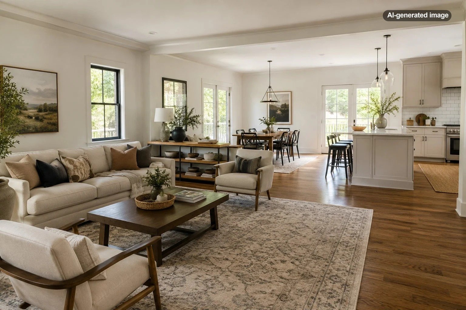 How to Make an Open Floor Plan Feel More Defined
