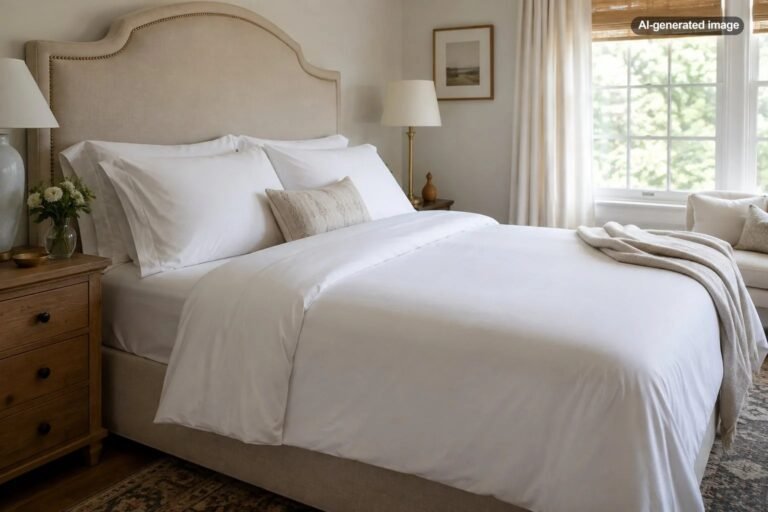 Should Guest Room Sheets Be White?
