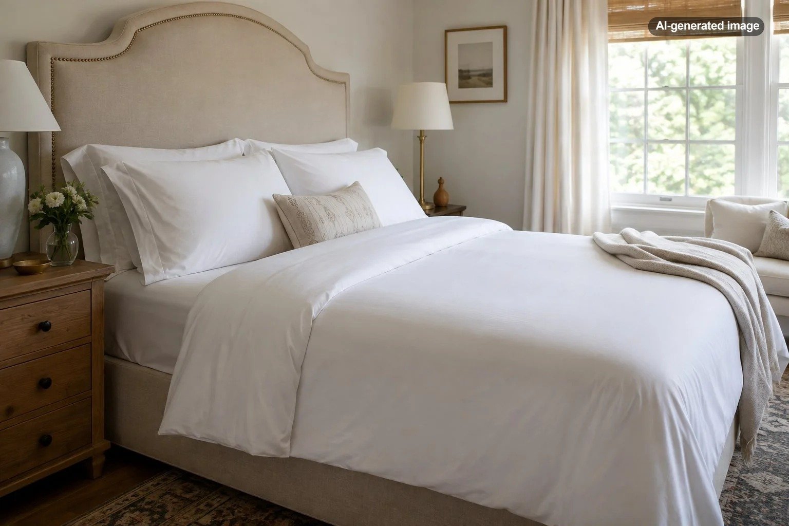 Should Guest Room Sheets Be White?