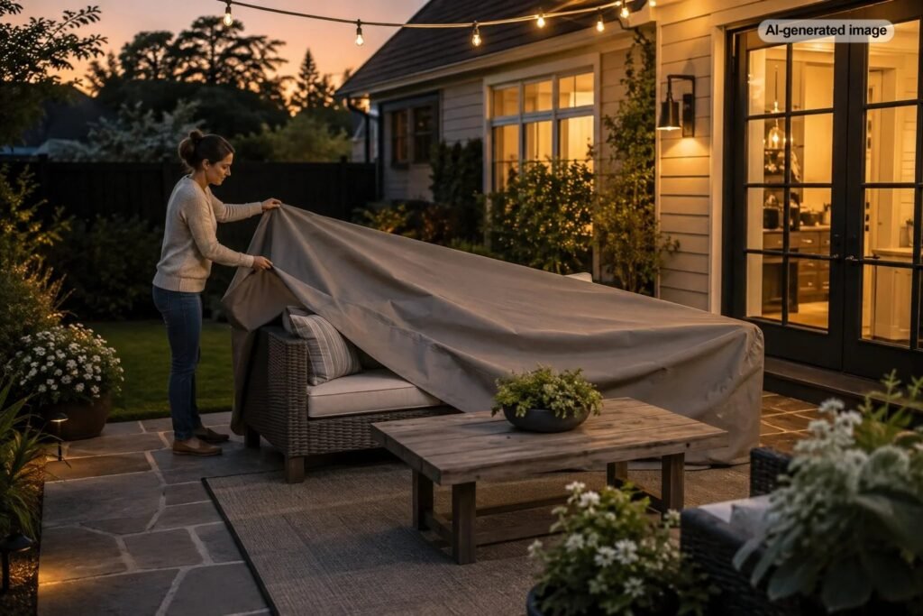 Should You Cover Patio Furniture Every Night?