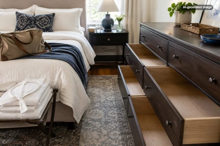 Should You Leave Empty Drawers for Houseguests?