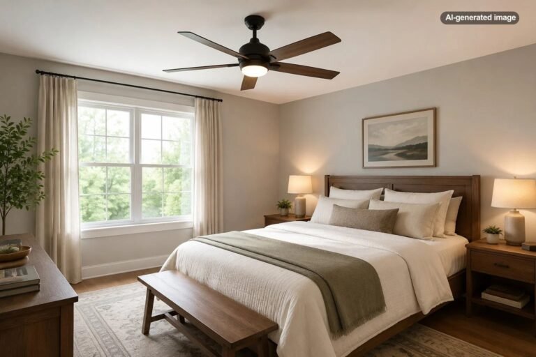 What Size Ceiling Fan Is Best for a Bedroom?