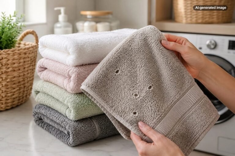 Why Are My Towels Developing Small Holes?