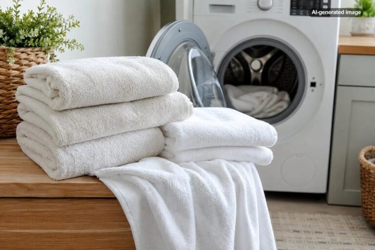 Why Do White Towels Look Dingy After Washing?