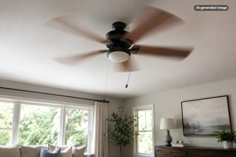 Why Does My Ceiling Fan Wobble at High Speed?