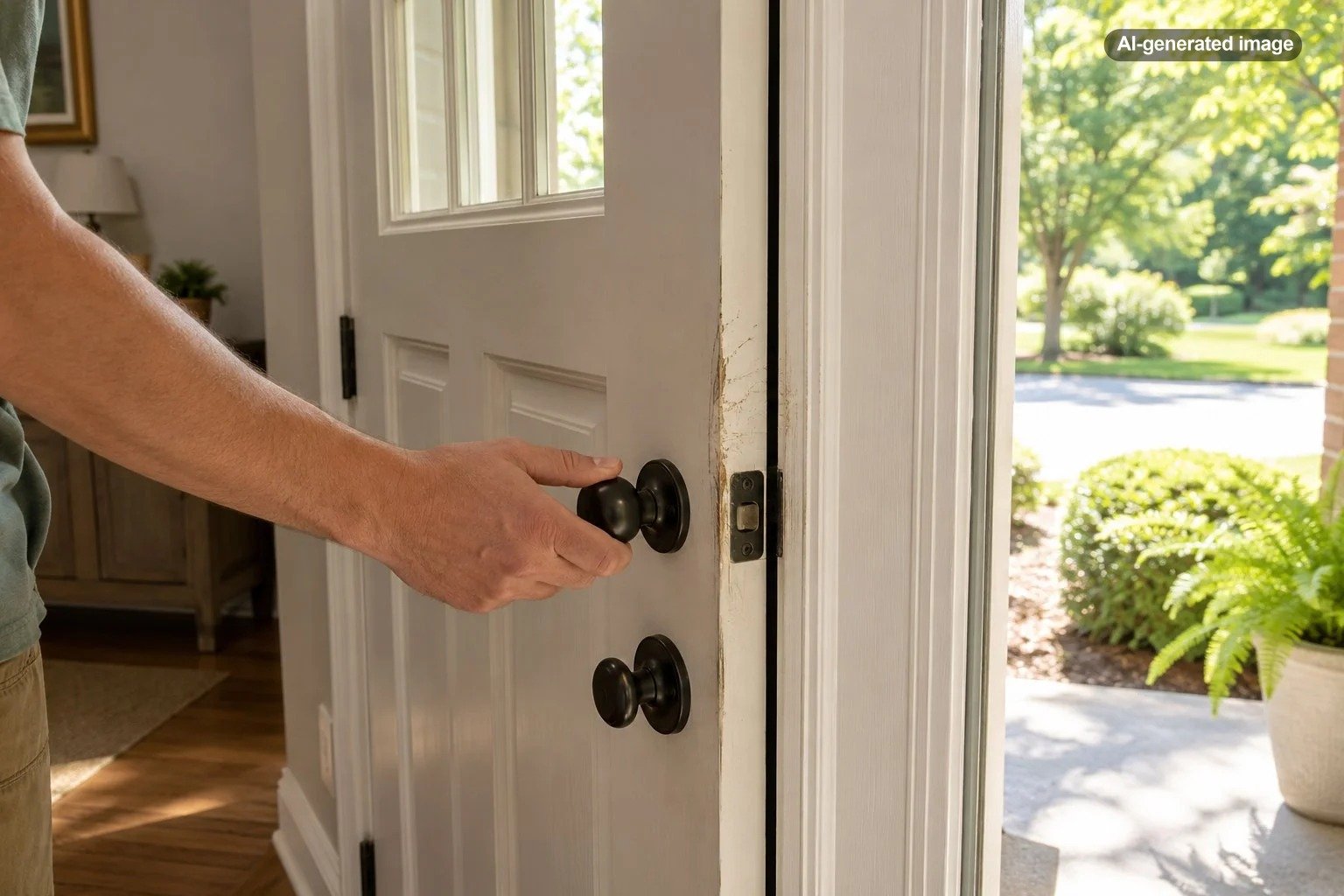 Why Does My Front Door Stick Only in Summer?