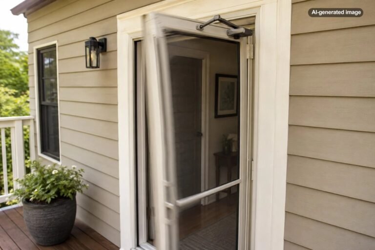 Why Does My Screen Door Slam Shut?