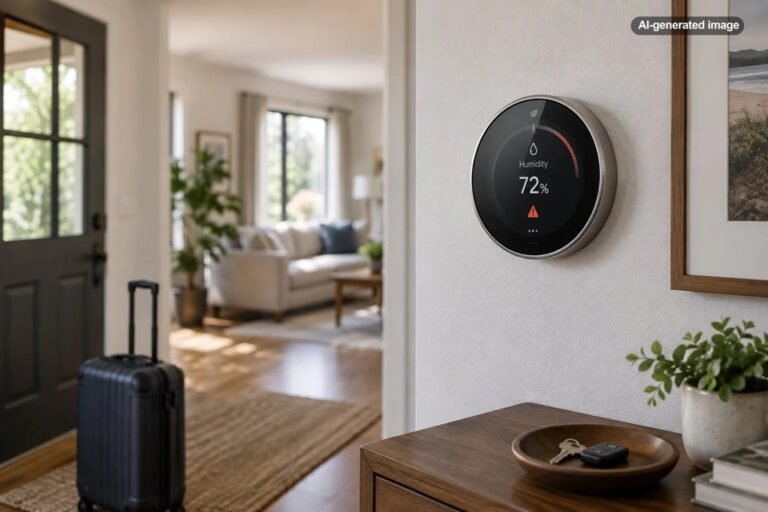 Can a Smart Thermostat Warn You About High Humidity While You Are Away?