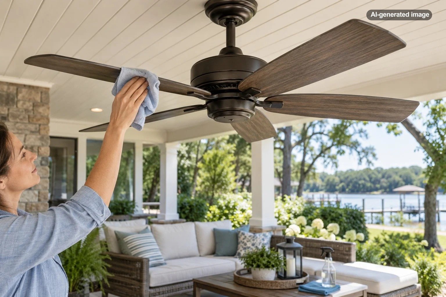 How Do You Keep an Outdoor Ceiling Fan From Rusting?