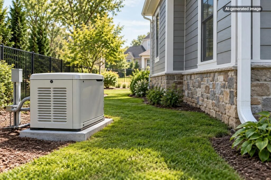 How Far Should a Generator Be From the House?