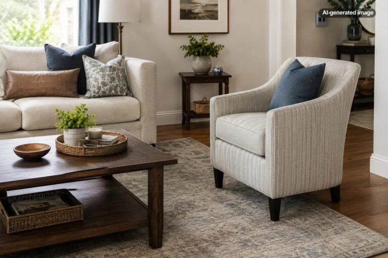 How Far Should an Accent Chair Be From a Coffee Table?