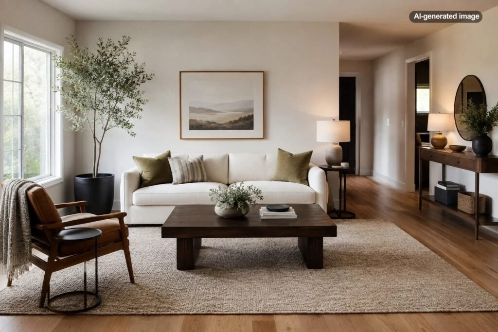 Should a Coffee Table Be Centered With the Sofa or the Room?